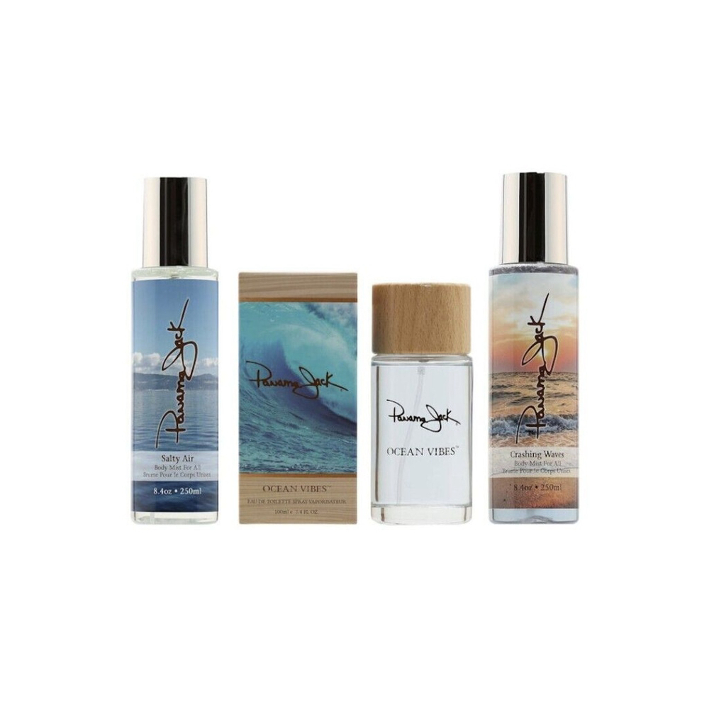 Panama Jack Body Mist Set Tropical Scented Spray Mens Gift - Picture 7 of 8